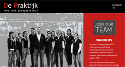 Desktop Screenshot of de-praktijk.be